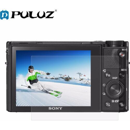 PULUZ 2.5D Curved Edge 9H Surface Hardness Tempered Glass Screen Protector for Sony RX100 A7M2 A7R A7R2 Camera