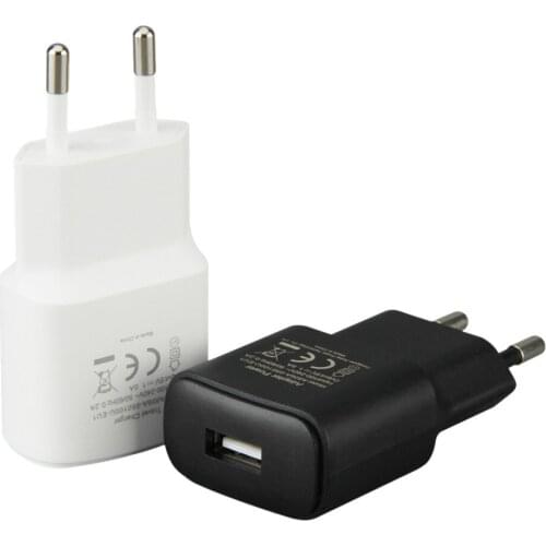 USB Charger 5V 1A EU Plug Mobile Phone Wall Travel Power Adapter Universal for iPhone Xiaomi Samsung Huawei iPad Tablet 300pcs
