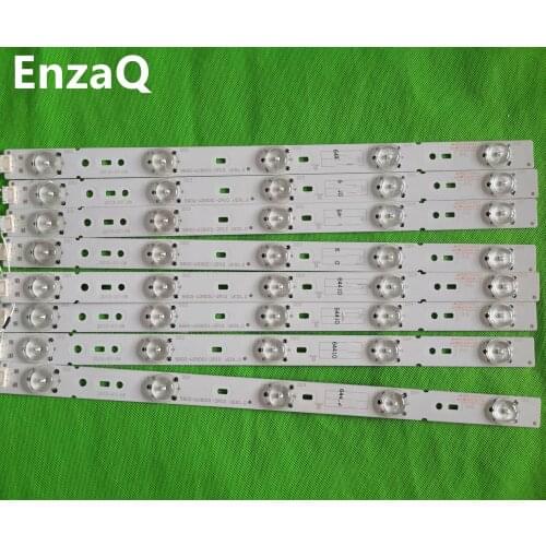 1Set=8PCS LED Backlight strip 5 Lamp SH39QBE9H44067200335 For toshiba Dl3975 Dl3975i(a) Dl3975i 374mm