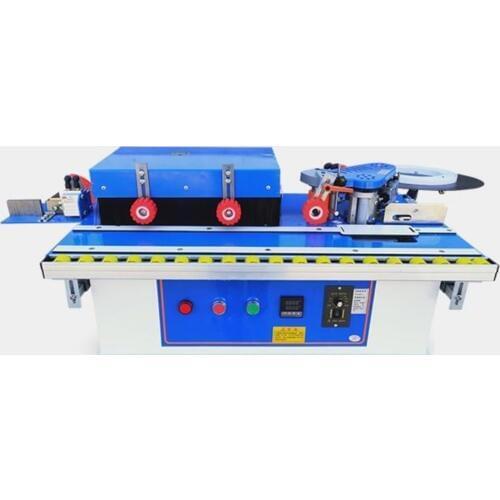 220/110V MY70 Wood Edge Banding Machine With Edge Trimmer Trimming Cutting Woodworking Edge Bander 45kg