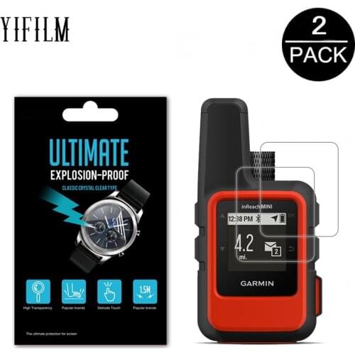 3PACK Exploriso-Proof Shield Film For Garmin InReach Mini Handheld GPS Accessories Anti-Scratch Screen Protector Protection Film