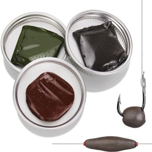 15G Fishing Accessories Tungsten Lead Rig Putty Mud Fly Fishing Lead Weights Sinker Terminal Heavy Baits