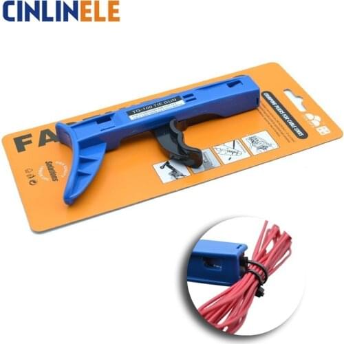 Cable Tie Tool 2.4-4.8mm Mini Nylon Cable Tie Fastening Cable & Wires Quickly Tools Shackle Smart Tool