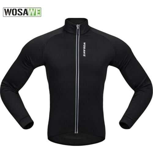 WOSAWE Motorcycle Jacket Motorbike Riding Jacket Windproof Full Body Thermal Fleece Winter Warm Moto MTB Motocross Jacket Men