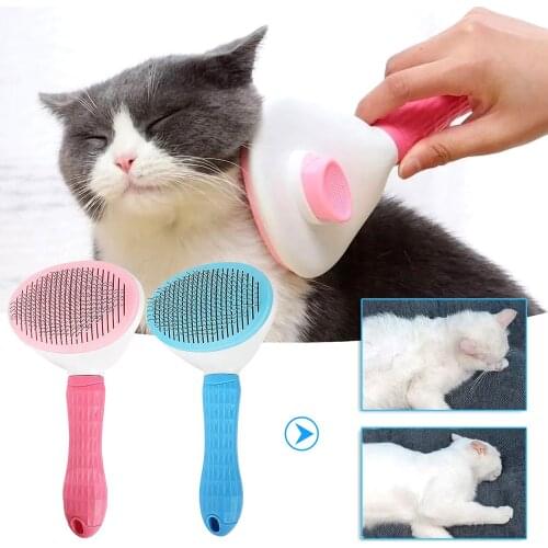 New Kimpets Cat Comb Dog Comb Cat Hair Comb Pet Dog Hair Special Needle Comb Cat Hair Cleaner Cleaning and Beauty Products