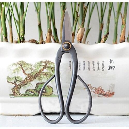 200mm Shears Pruner Secateurs Pruning Scissors Bypass Sharpener Clippers Garden Tool Bonsai Flower Cultivating Solid Snip Floral