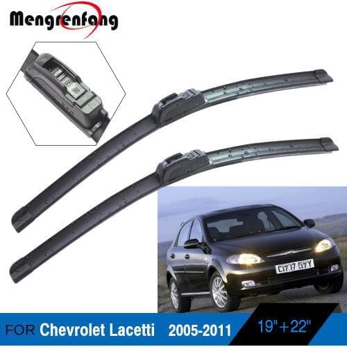 For Chevrolet Lacetti Car Wiper Blades Front Windscreen Soft Rubber Wiper 2005 2006 2007 2008 2009 2010 2011