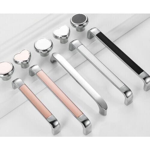 Cabinet Pulls Kitchen Cupboard Handles Bedroom Wardrobe Drawer Knobs