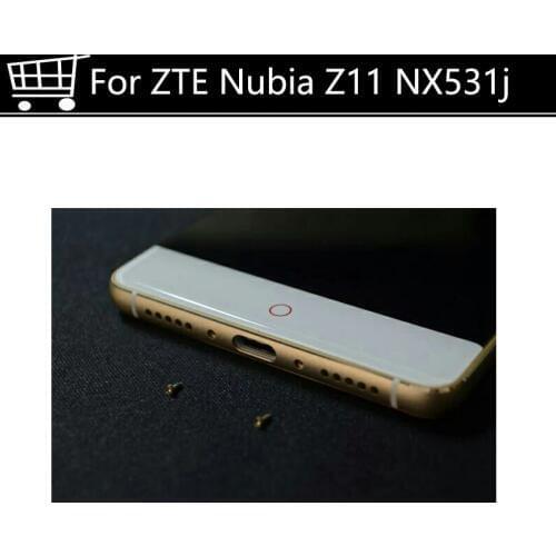 2PCS For ZTE Nubia Z11 NX531J 5.5Inch Buttom Dock Screws Housing Hexagonal Screw nail tack For Z 11 NX 531J Mobile Phones