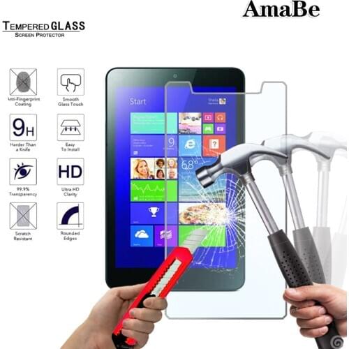 Tempered Glass Protector for Lenovo ThinkPad 8 8.3"/Tab3 Essential 7/Miix 3 Tablet 7.85" Screen Protector Tablet Protective Film