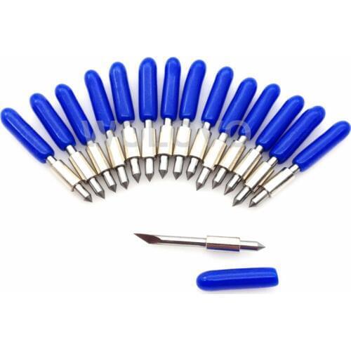 15pcs 60 degree Graphtec CB15/CB15U Vinyl Cutter Plotter/Printer Blades Free Shipping