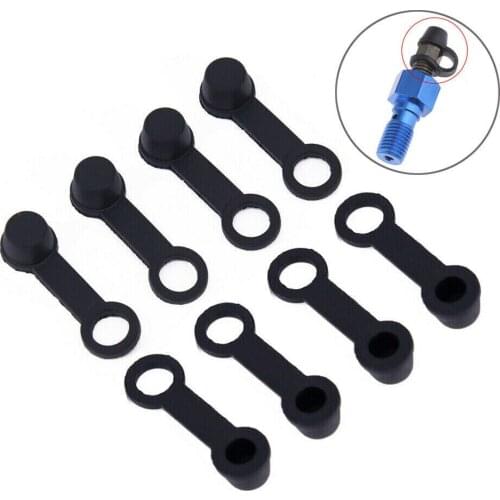 8mm Bleed Nipple Cap ATV Brake Screw Cap Car Dust Cover Motorbikes Rubber