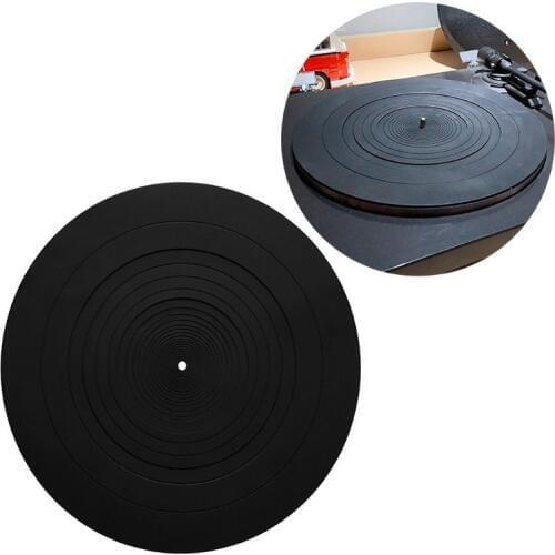 Anti-vibration Silicone Pad Rubber LP Antislip Mat for Phonograph Turntable Vinyl Record Players Accessories #917