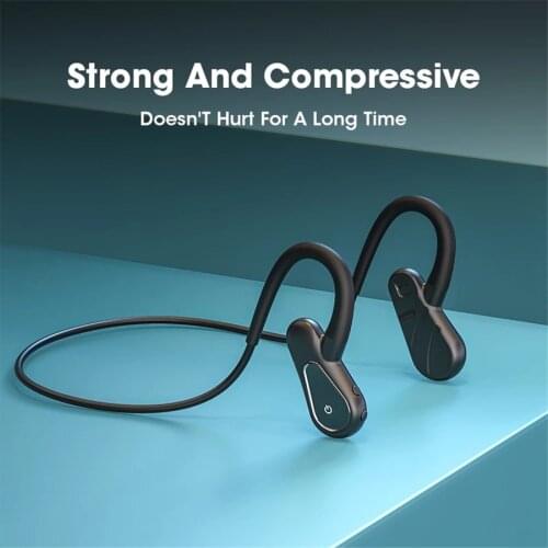 A01 Air Conduction Bluetooth Earphone Sport Running Waterproof Wireless Headphone Handsfree Stereo With Mic Ear Hook Headset