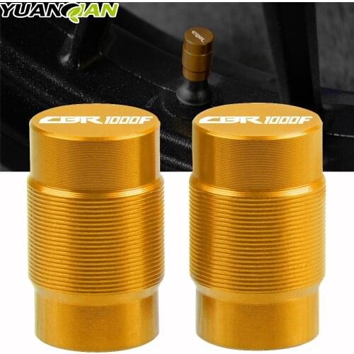 Motorcycle Accessorie Wheel Tire Valve Stem Caps CNC Airtight Covers FOR honda CBR1000F CBR 1000F SC24 1993 1994 1995 1996-1998