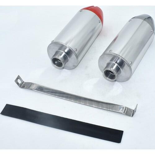 Dirt bike high performance alloy exhaust muffler 30mm connection