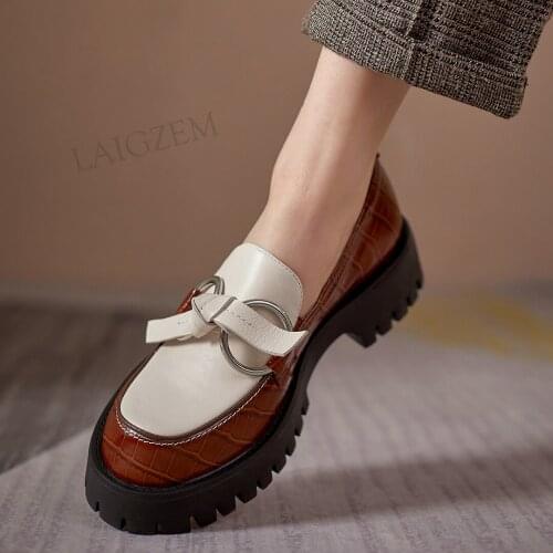 LAIGZEM Shoes With Medium Heels