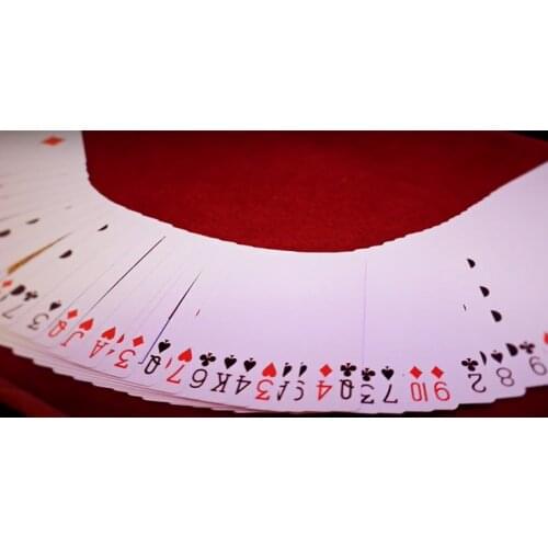 Crimson Deck by Laura London and The Other Brother (Gimmicks +teaching) Card Magic Tricks Illusions Magician Decks