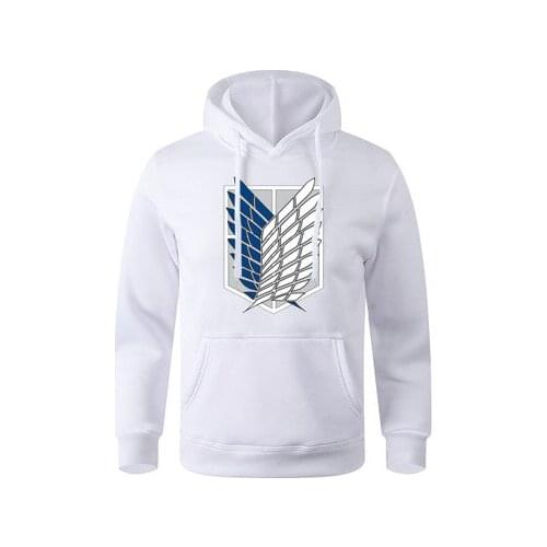 Cute Wings of Liberty Japan Anime Attack On Titan Sweatshirts Coat Men Cosplay Costume Hoodie Scouting Legion Hooded Jacket