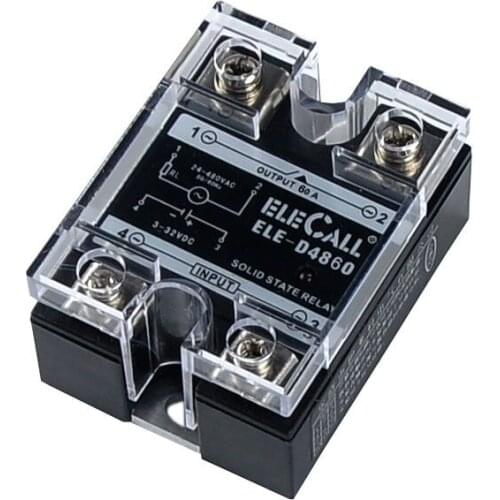 Single-Phase Solid State Relay SSR ELE-D4860 60A
