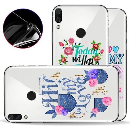 Transparent Mobile Phone Case For Huawei Nova3E Mobile Phone Anti-drop