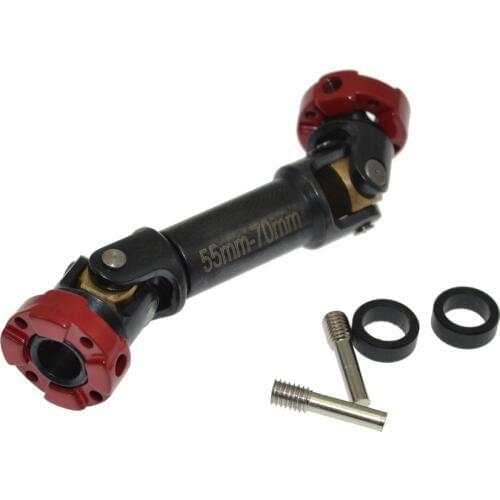RC Metal 55MM-70MM Drive Shaft for 1/10 AXIAL SCX10 Rock Crawler Parts Upgraded 1PCS