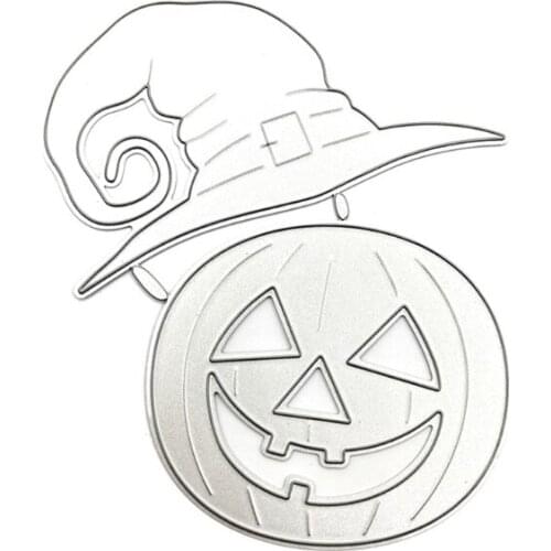 DIY Printing Carbon Steel Pumpkin Hat Embossing Mold for Paper Card Making N0PA
