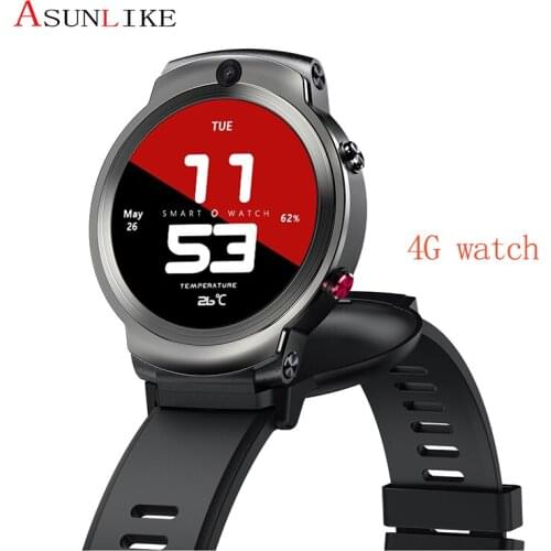 Smart Fitness Watch DM28 4G Android 7.1 WiFi GPS Health Wrist Bracelet Heart Rate smart watch