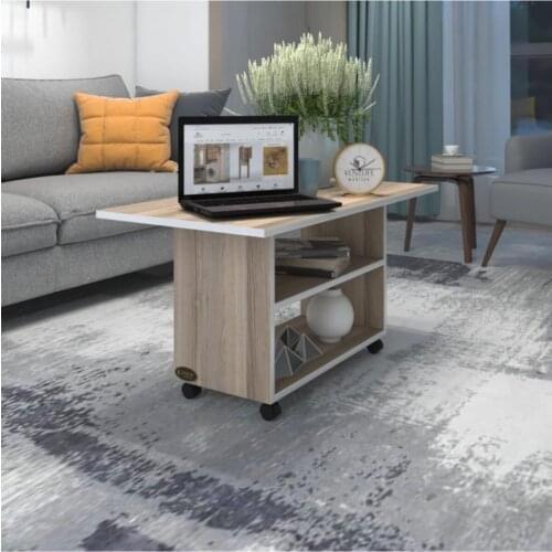 Modern Medium Lounge Bench Prag70 Crd 045*070*50 Wheel Dining table coffe table