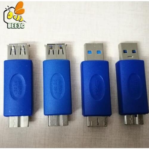 USB 3.0 A female Male to Micro B Male Adapter USB3.0 AM to Micro B Connector Extender Converter 1000 pcs