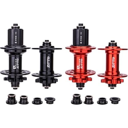 Bicycle Hubs Sealed Bearing MTB Mountain Bike Hubs Quick Release 36 Holes Disc Brake QR 4 Bearings 6 Pawls Bicycle Parts