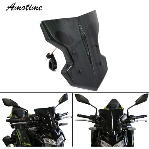 Motorcycle Windscreen Windshield Universal For YAMAHA MT07 MT03 FZ1N FZ6N FZ8N For HONDA CB650F For Duke 690 For HONDA CB650F