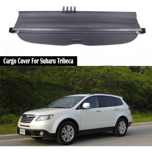 Rear Cargo Cover For Subaru Tribeca 2006 2007 2008 2009 2010 2011 2012 privacy Trunk Screen Security Shield shade Accessories