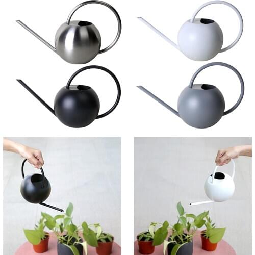 1 L/ 35 OZ Long Spout Watering Can Stainless Steel Flower Plants Watering