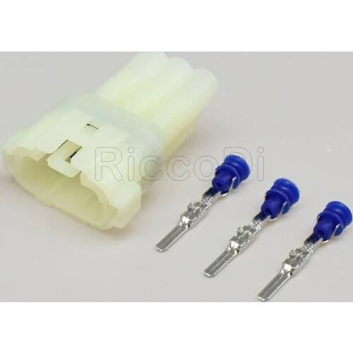 15 Sets Kit Sumitomo 3 Pin Way Male Power Battery Oil Pump EFI locomotive Connector 6187-3801 6180-3451