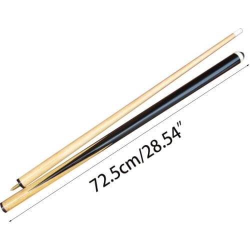 2 Pcs 145cm/57inch American Snooker Wood Pool Cue Assemble Children Adult Home Billiards Exercising Entertaining Tools Supply