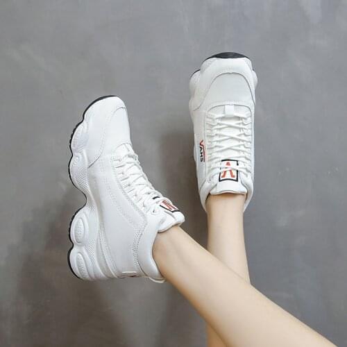 2020 Winter Casual Plus Velvet Cotton Shoes Korean Version of High-top Daddy Shoes Female Ins Explosive Shoes Sports Shoes Women