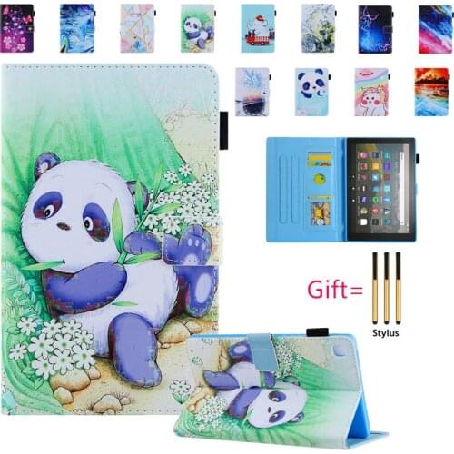 Cover For Samusng Galaxy Tab A7 Lite 8.7" 2021 SM-T220 SM-T225 tablet case Leather Back Cover fold Stand soft protective shell