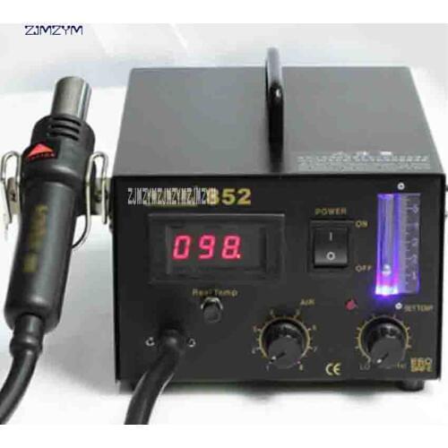 ZJMZYM Digital Electronic Repair Tools 852 Desoldering Station Temperature Hot Air Gun Soldering Station 220v / 110v 23L / min
