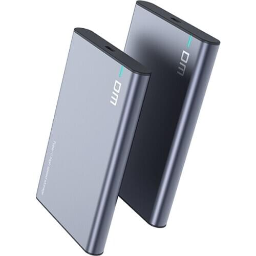 HDD Case HD 2.5 Inch SATA To USB 3.1 Type-C Gen 2 Case Tool Free for Samsung Seagate SSD 4TB Hard Disk Drive Box External HDD En