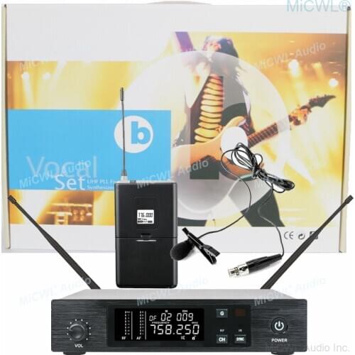 MiCWL D100 Digital Wireless WL14 Tie Clip Lavalier Microphone Karaoke DJ Live Stage Performance микрофоны Microfones