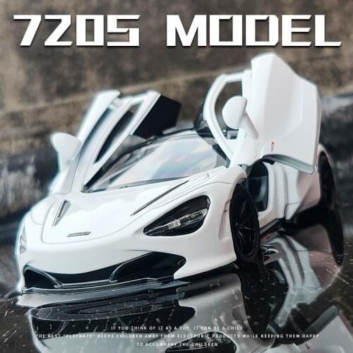 1:32 McLaren 720S Spider Supercar Alloy Car model Diecasts & Toy Vehicles Car Toy Model Simulation Model Collection
