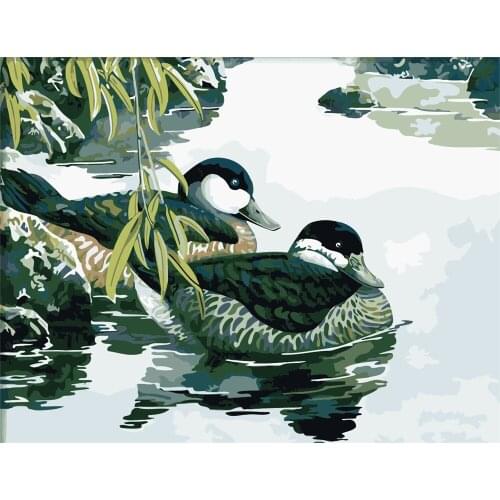 Regent True Saucerman Oil Picture By Numbers Acrylic Paint Colorful Diy Kits For Adults Drawing Coloring Painting By Number