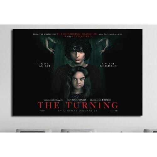 NJ244 The Turning 2020 Movie 2 Silk Posters and Prints wall art Art Poster Home Decor