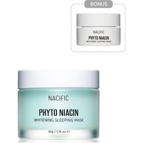 Phyto Niacin Whitening Sleeping Mask 50ml - Nacific Moisturizing Whitening Nutritions Brightening Face Skin Care Korea Cosmetic