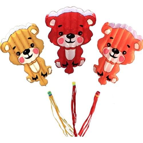 Outdoor Fun Sports 2015 NEW Nylon Cloth Power Carton Bear Software Kite Good Flying