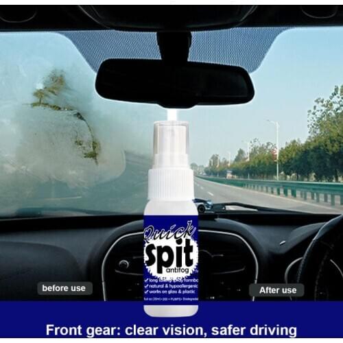 Liquid Spray Glass Anti Fogging Car Glass Windshield & Rearview Coating Mirror Anti Fog Agent Car Supplies 30ml