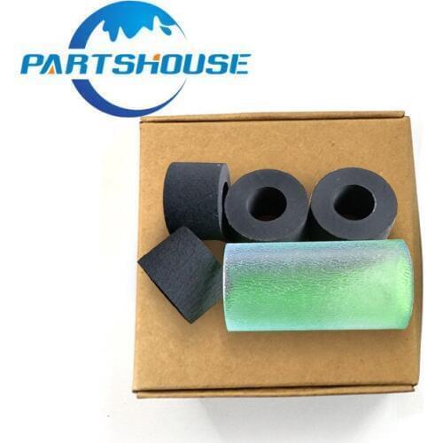 1Sets New Scanner Pickup roller tire kit for Kodak 3610 3210 feed roller rubber High speed 3210 scanner Braker roller kit unit