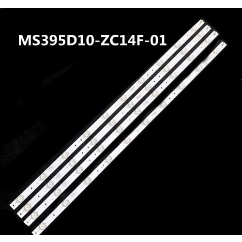 100% New 4pcs/Kit LED strips for TCL 40 TV F40B3803 L40R640CTE LVF400CMDX E2 V2 MS395D10-ZC14F-01 303MS395031