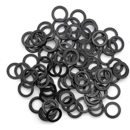 100 Pcs Standard Skateboard Bulk Bearing Spacers/Standard Skateboard Bulk Speed Hardware Washers